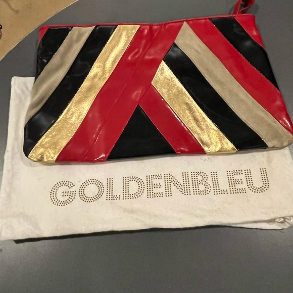 Goldenbleu // Large Clutch // Multi-Color - Picture 1 of 8